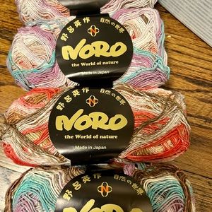 Noro Brand Taiyo Sock Yarn5 skein lot.